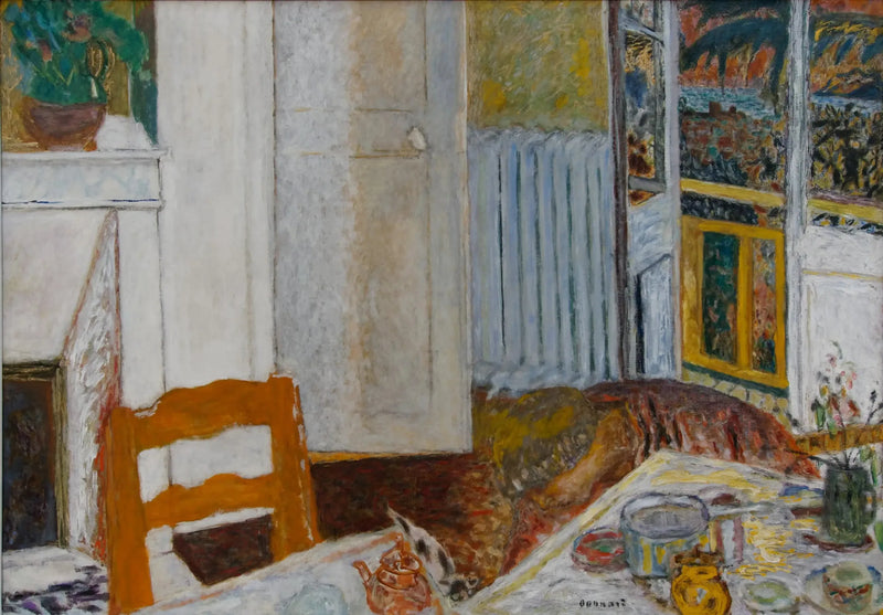 Intérieur blanc - Pierre Bonnard