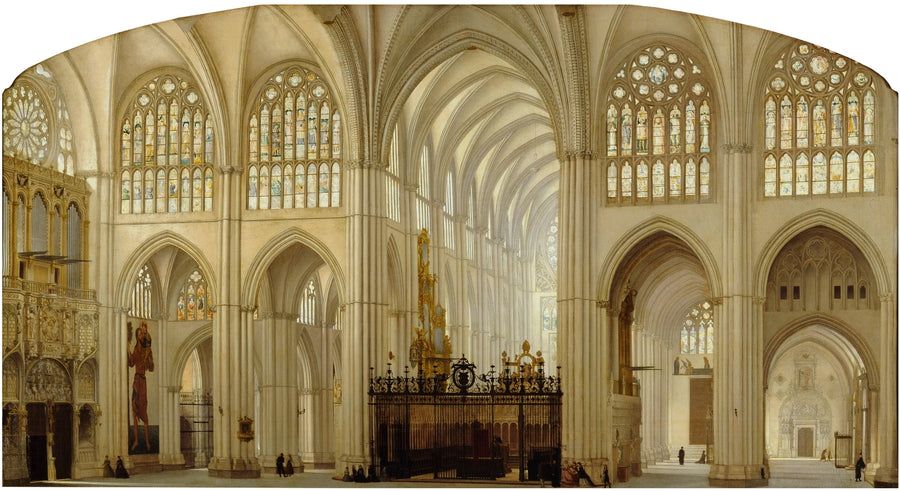 Intérieur de la cathédrale de Tolède - Francisco Hernández Tomé