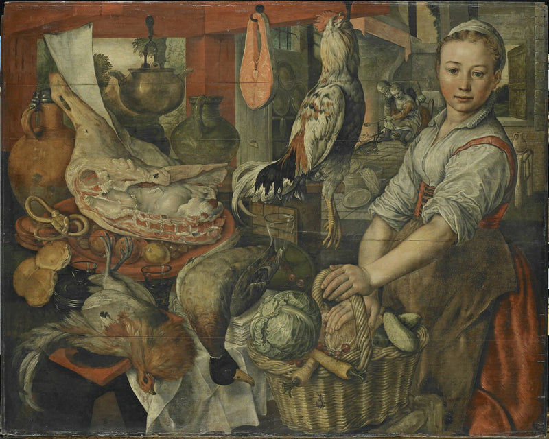 Intérieur de cuisine - Joachim Beuckelaer