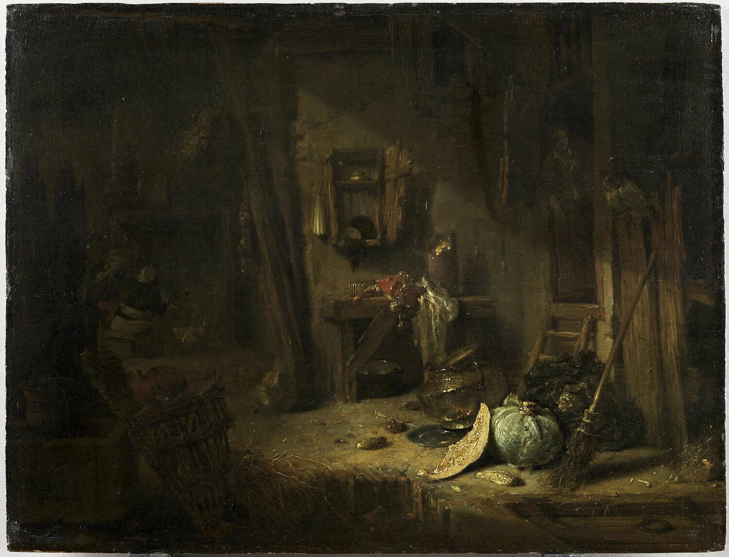 Intérieur d'une cuisine rustique - Willem Kalf