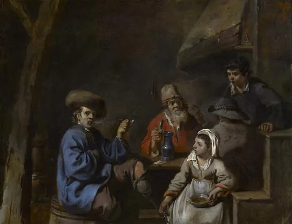 Intérieur d'une auberge - Sébastien Bourdon