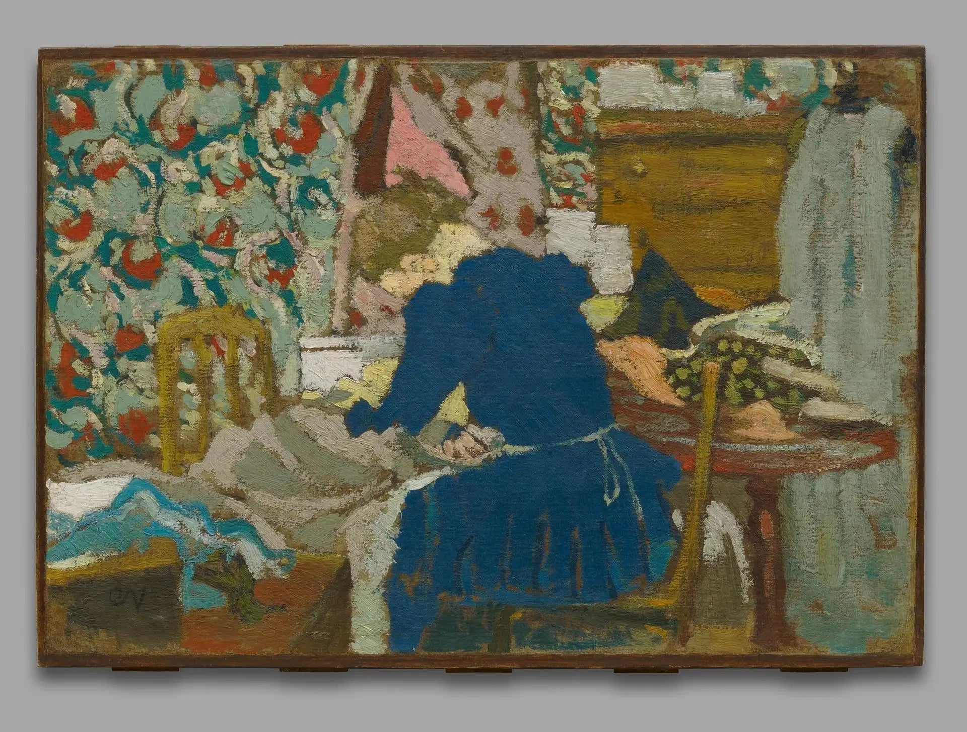 Intérieur - Édouard Vuillard image 1 copie de tableau peinte à la main