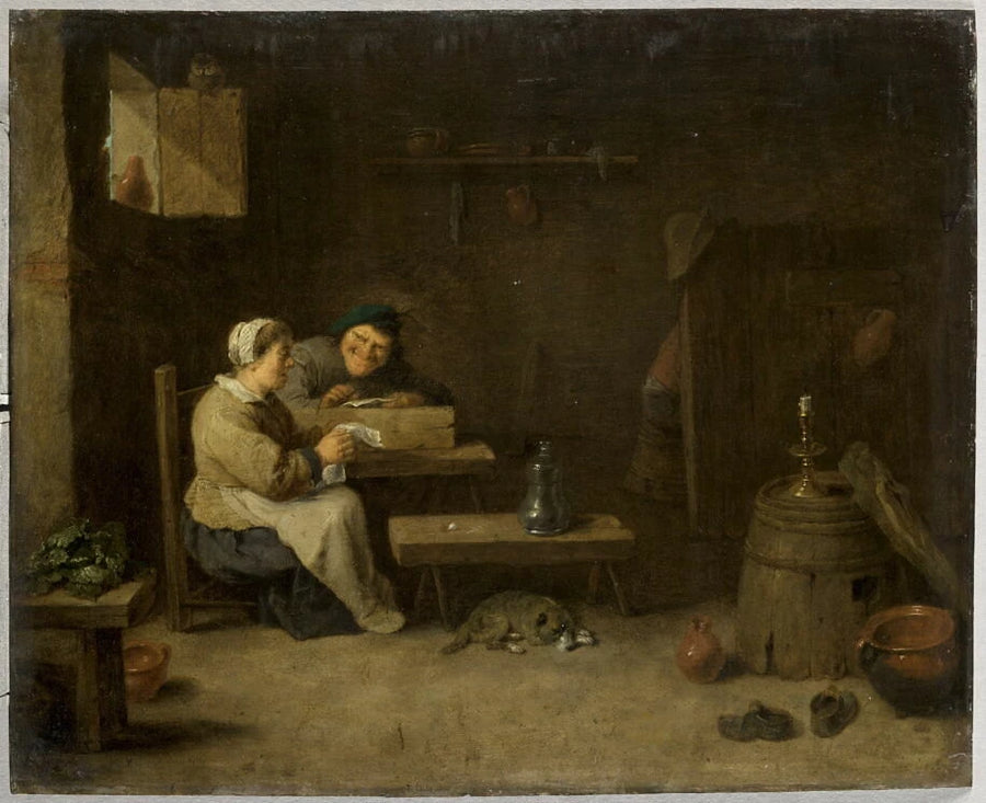 Intérieur d'estaminet - David II Teniers