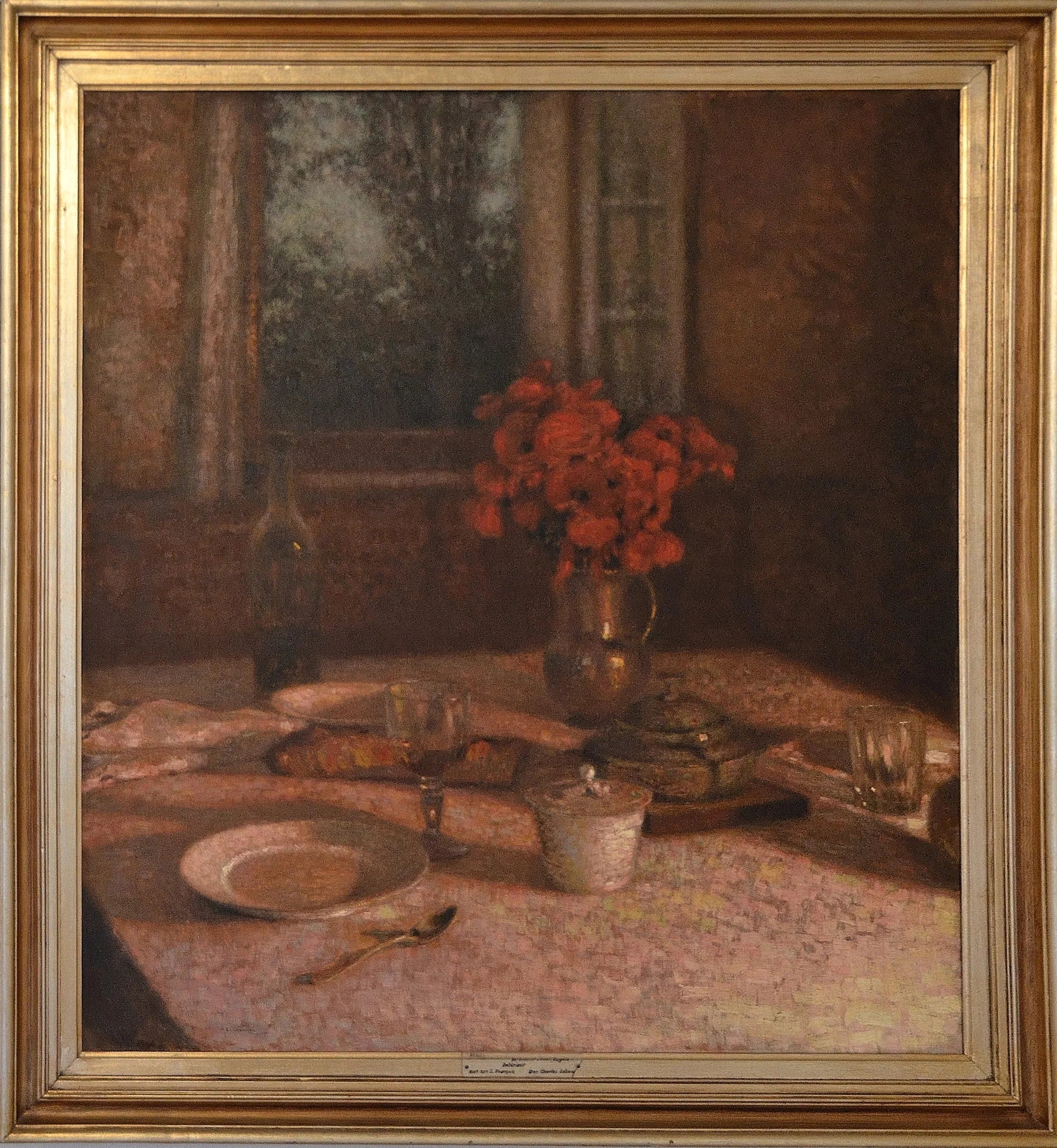 Intérieur, Gerberoy - Henri Le Sidaner image 1 tableau peint à l’huile sur toile