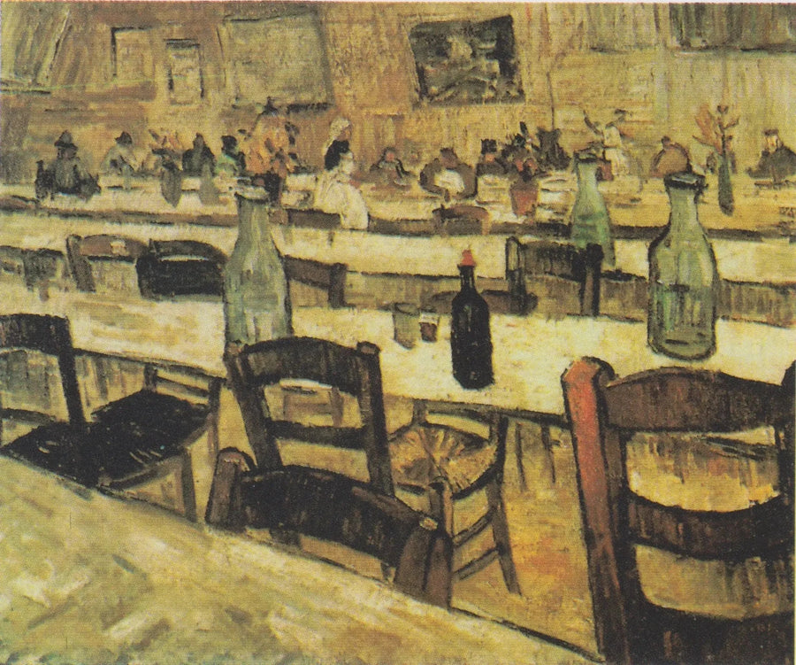 Intérieur d’un restaurant à Arles, F549a – Van Gogh