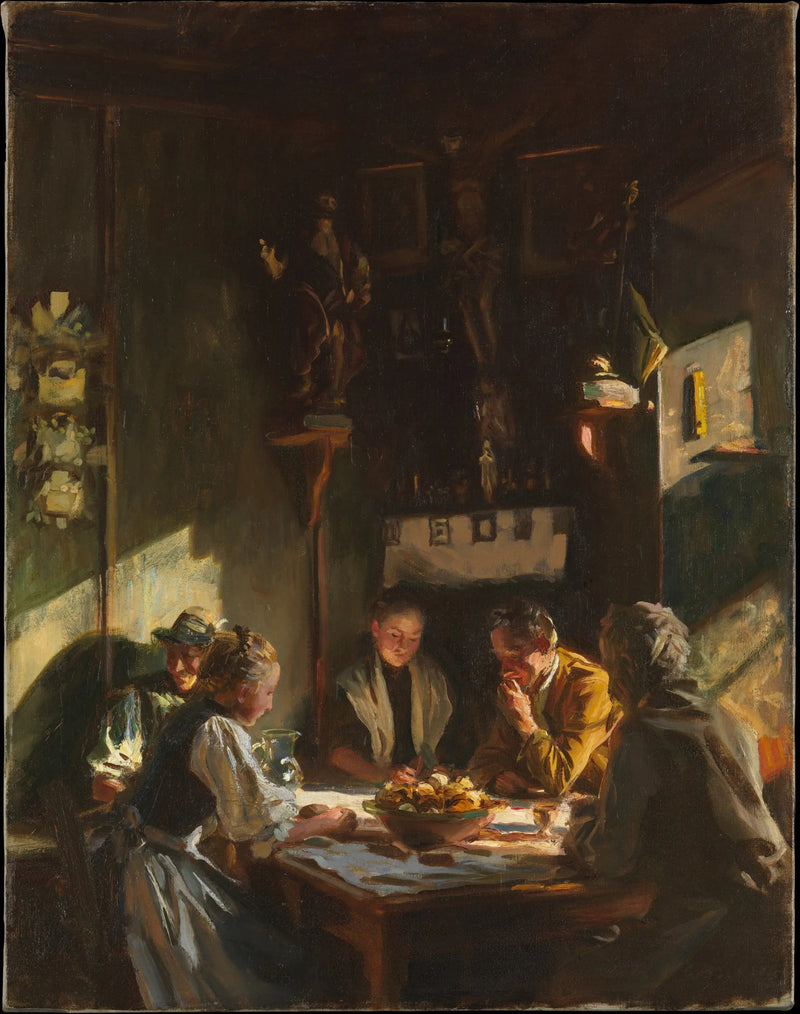 Intérieur tyrolien - John Singer Sargent