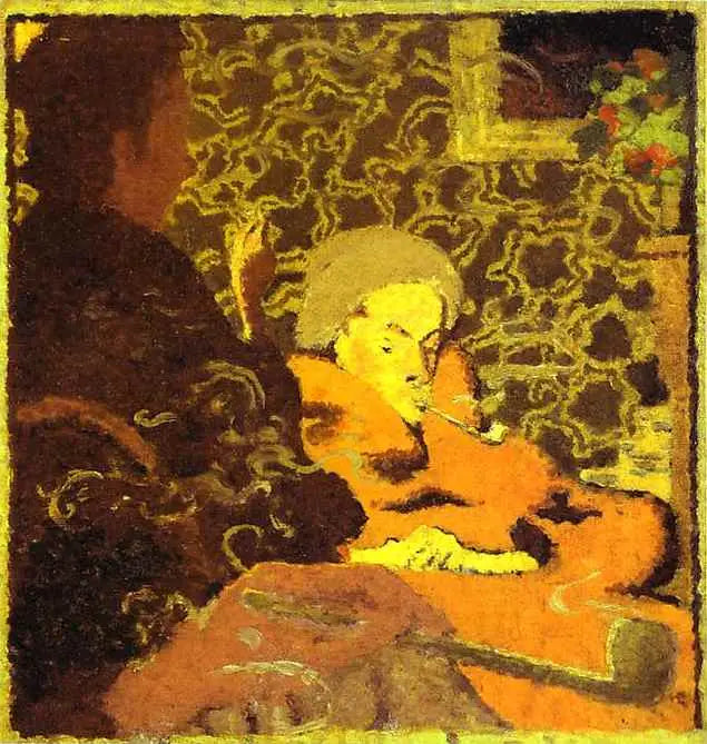 Intimité - Pierre Bonnard image 1 copie de tableau peinte à la main