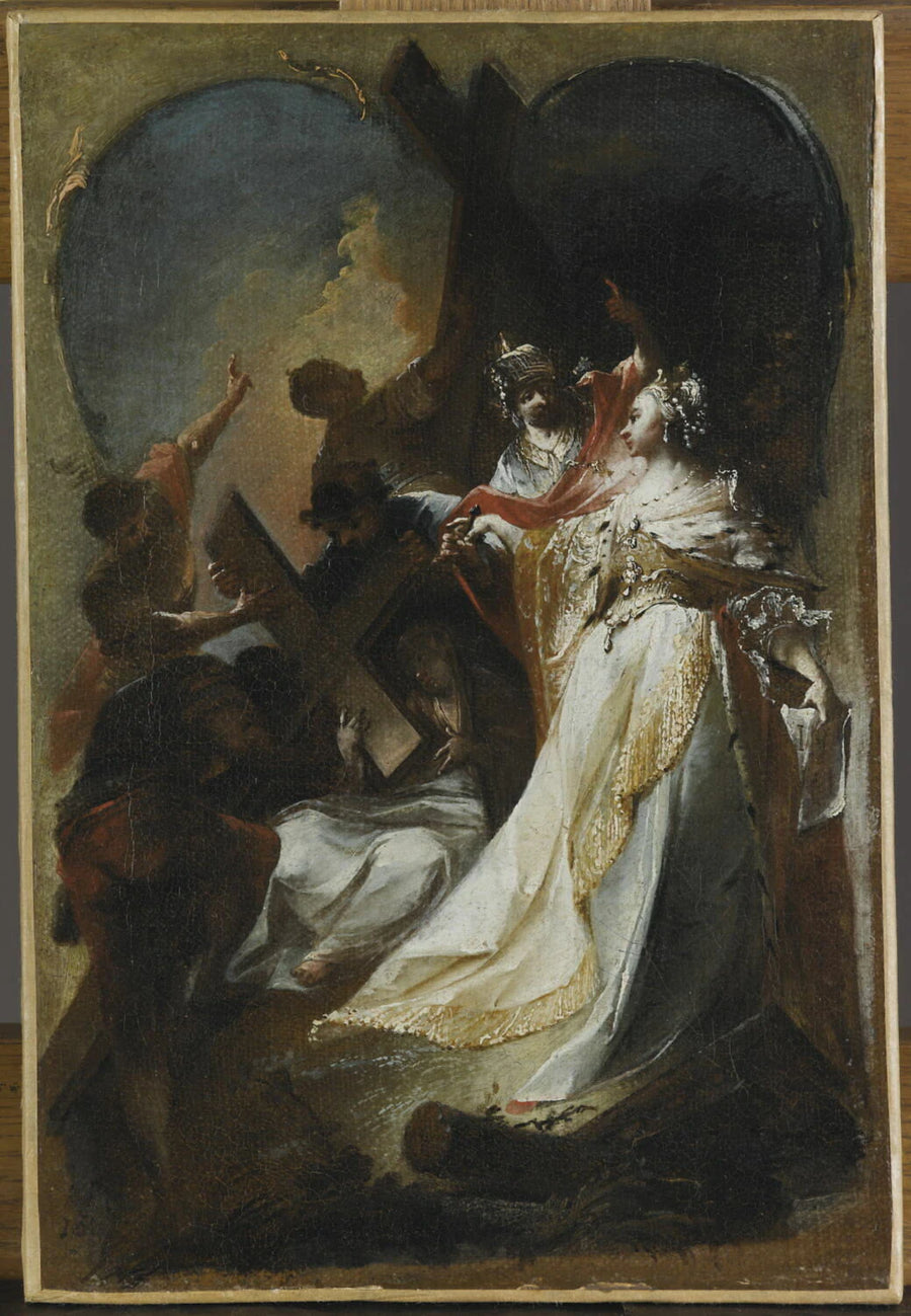 L'Invention de la Vraie Croix par sainte Hélène - Johann Wolfgang Baumgartner