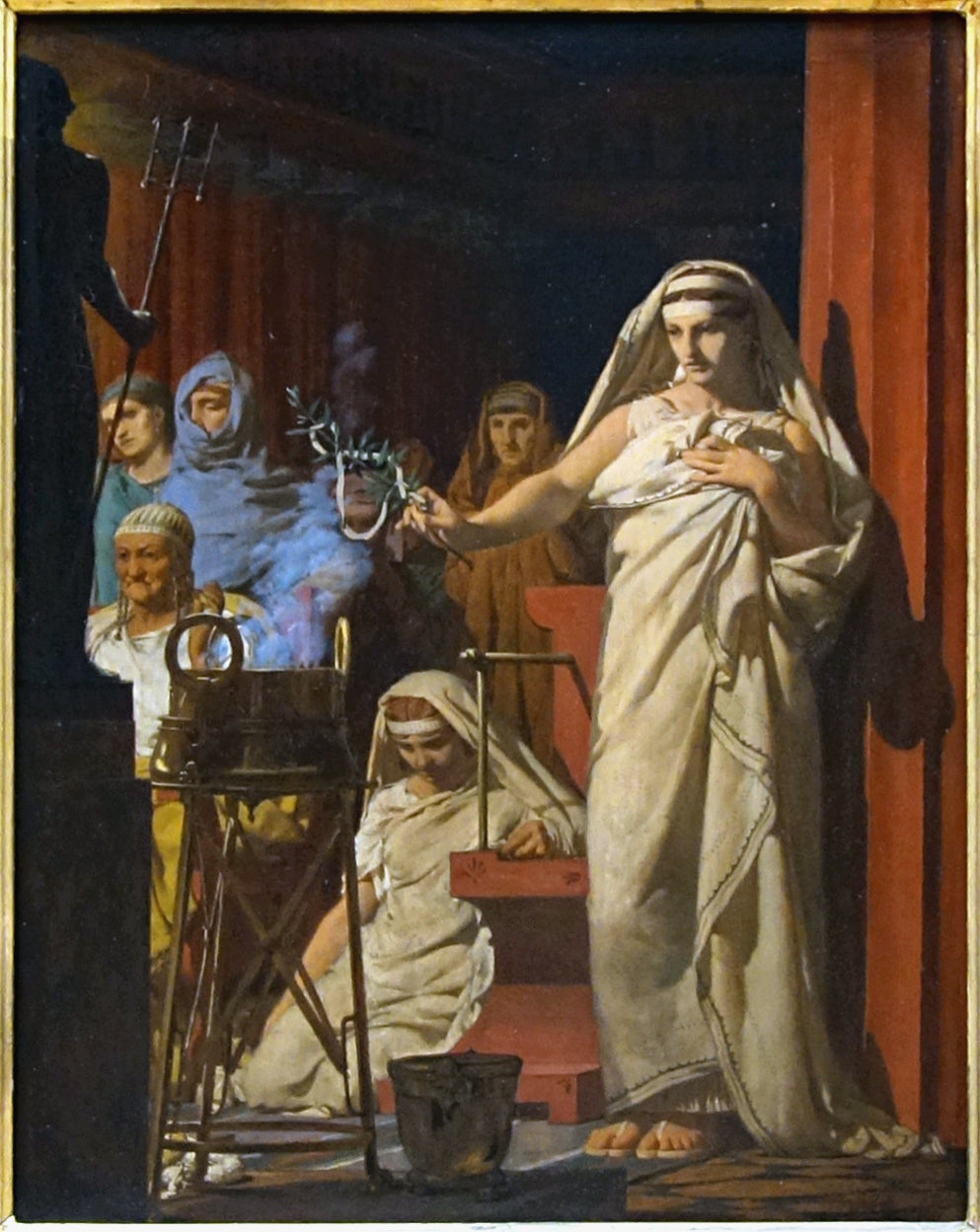 Invocation à Neptune - Jean-Jules-Antoine Lecomte du Nouÿ image 1 reproduction de peinture à l’huile