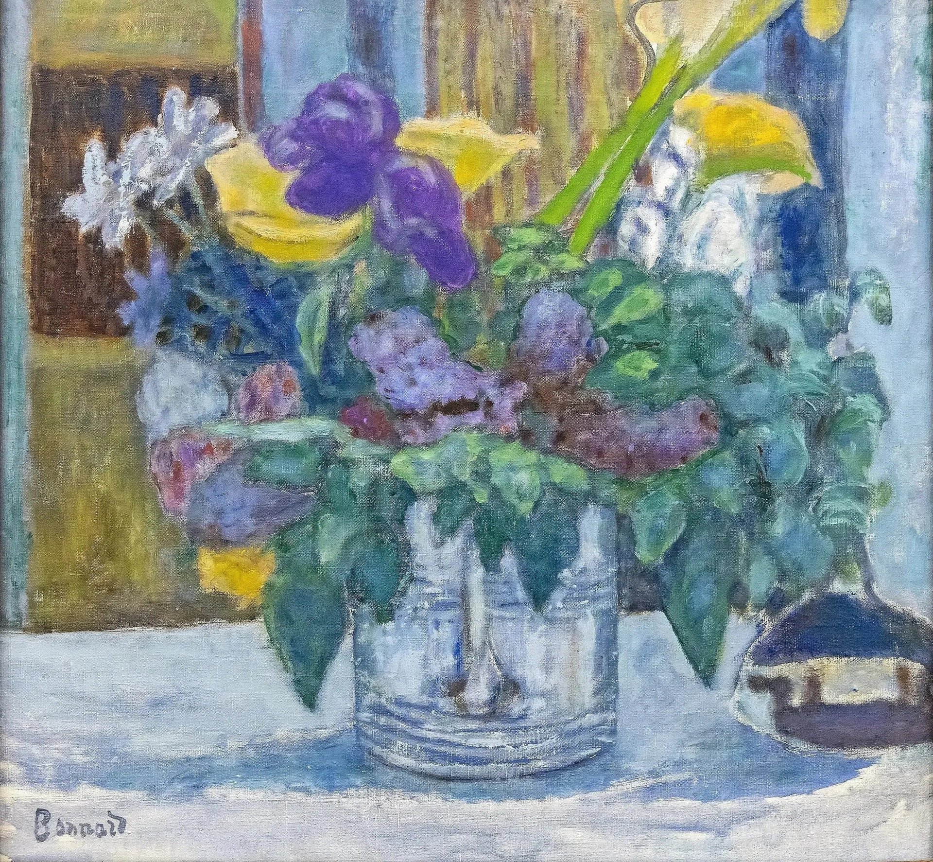 Iris et Lilas - Pierre Bonnard image 1 reproduction artisanale de tableau