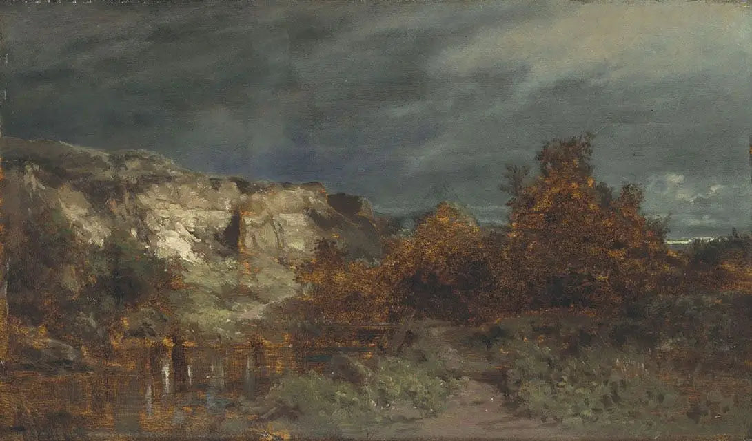 Irrlichter - Carl Spitzweg image 1 reproduction de peinture à l’huile