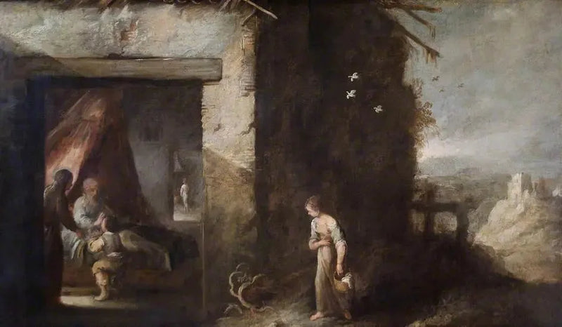 Isaac bénissant Jacob - Bartolomé Esteban Murillo