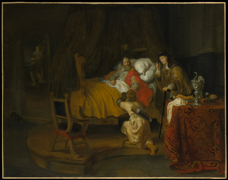 Isaac bénissant Jacob - Gerbrand van den Eeckhout