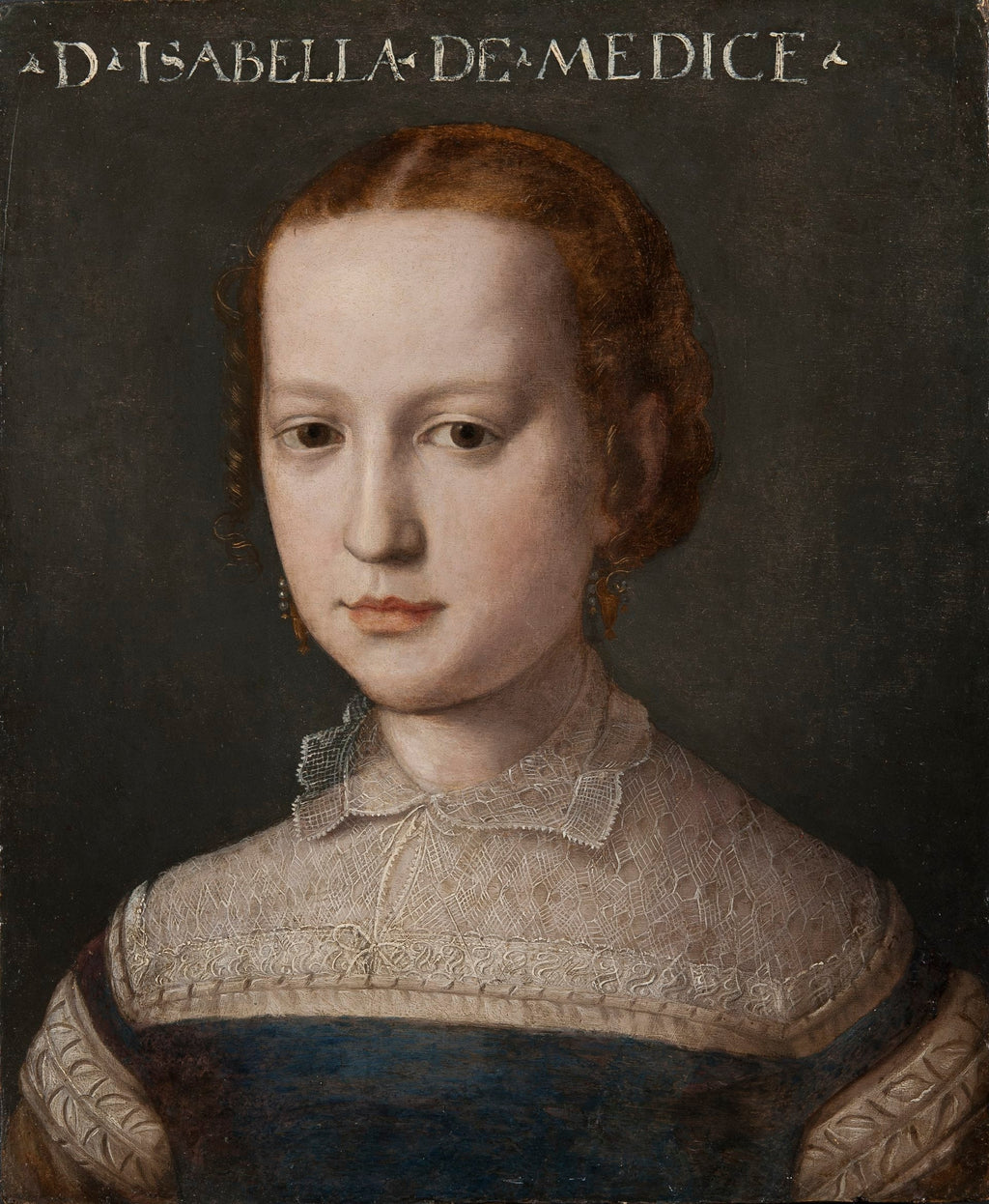 Isabelle de Médicis - Bronzino image 1 copie peinte à la main à l’huile