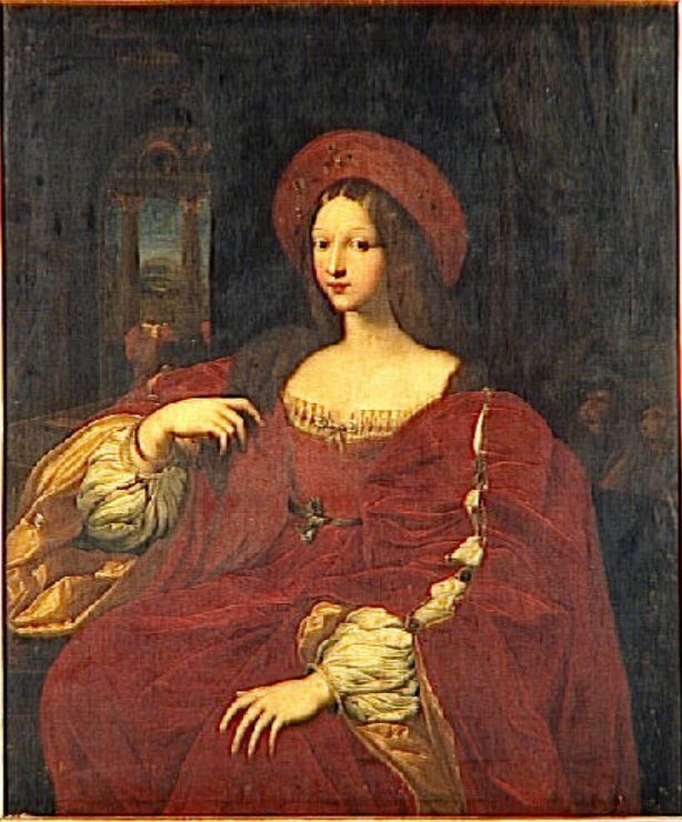 Isabelle de Requesens, reine de Naples - Giulio Romano image 1 copie de tableau peinte à la main