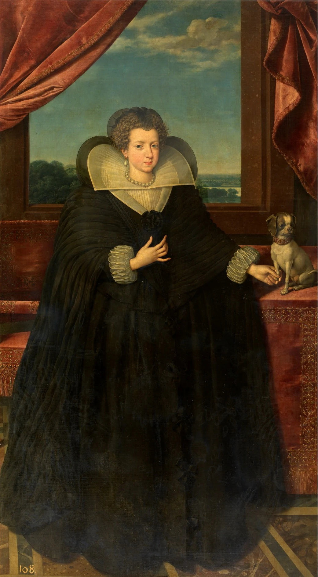 Isabelle de France épouse de Philippe IV - Frans Pourbus le Jeune