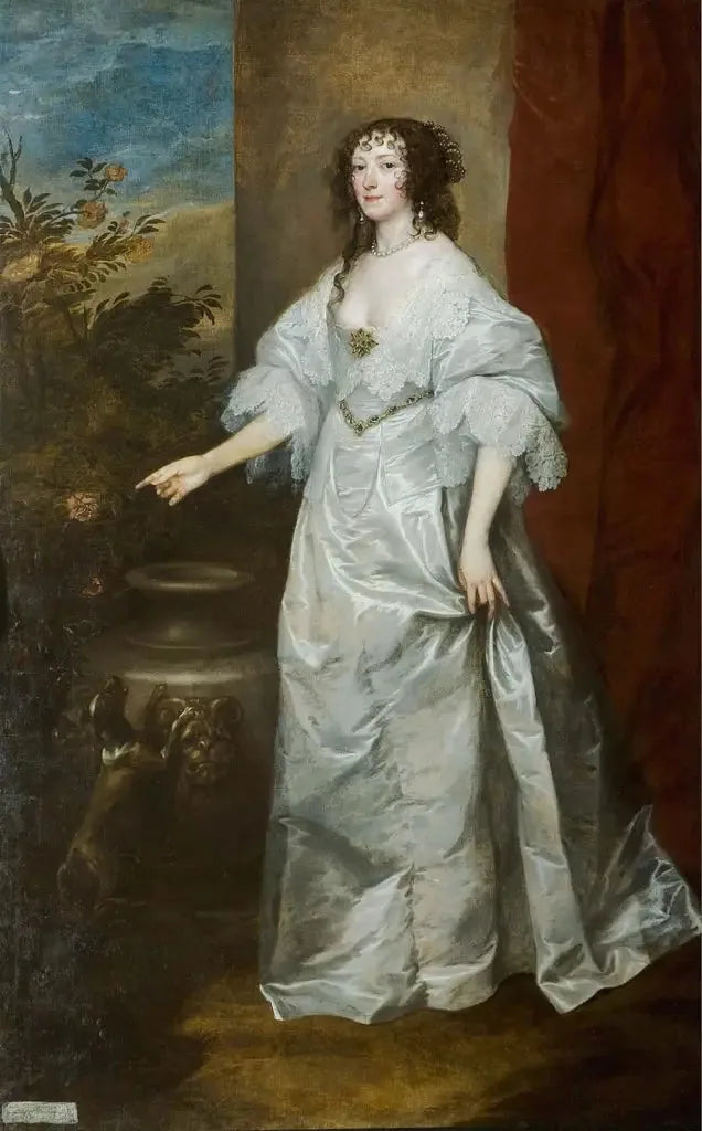 Isabelle, Lady de La Warr - Antoine van Dyck image 1 tableau peint à l’huile sur toile