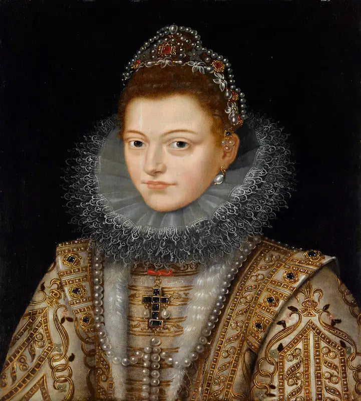 Isabelle régente des Pays-Bas - Frans Pourbus the Younger image 1 reproduction de peinture à l’huile