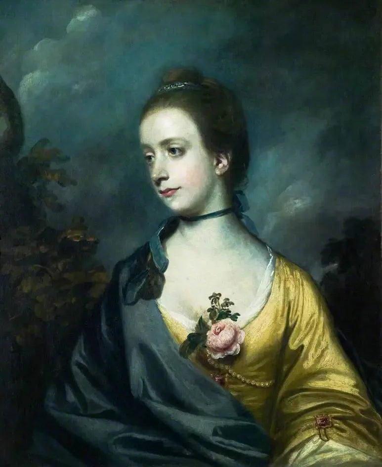 Isabelle Thorold de Syston (décédée en 1803) - Joshua Reynolds image 1 tableau peint à l’huile sur toile