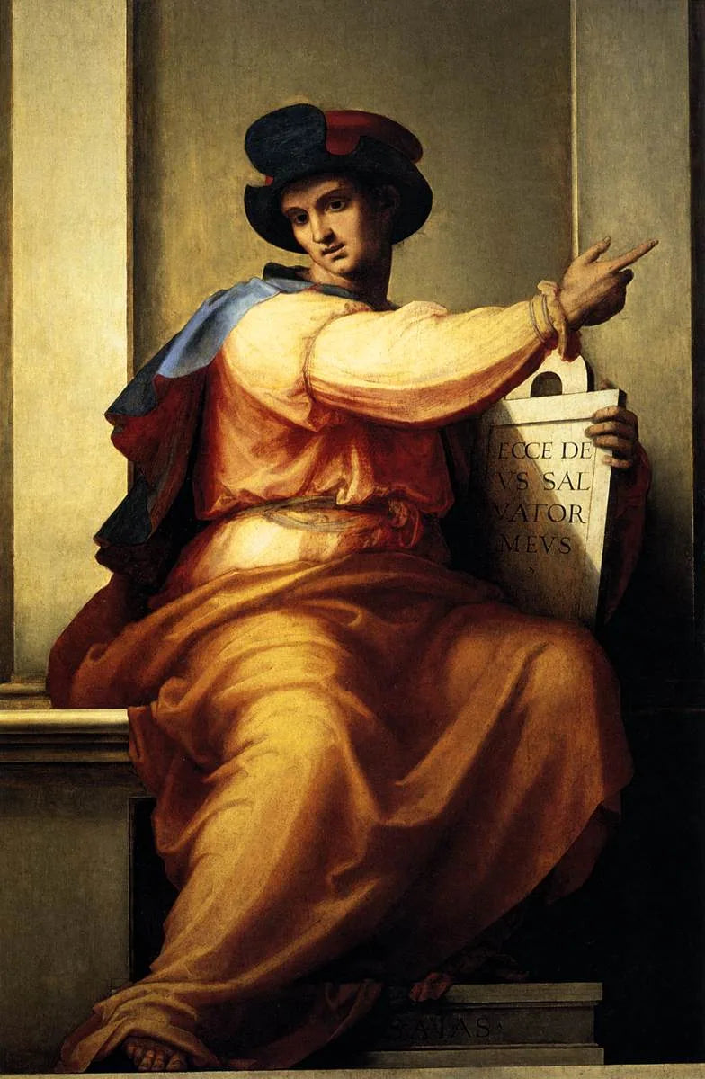Isaïe - Fra Bartolomeo image 1 copie peinte à la main à l’huile