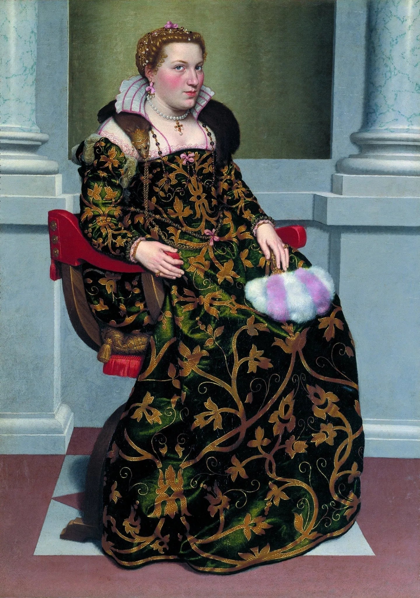 Isotta Brembati - Giovanni Battista Moroni image 1 reproduction réalisée par Alpha Reproduction