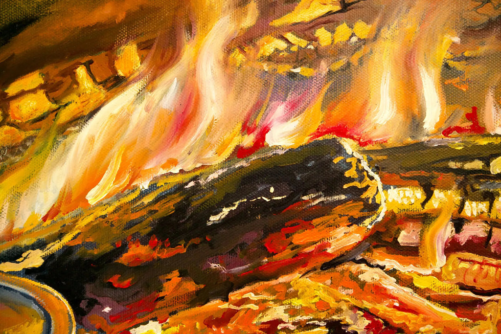 Issan | 160 X 120 cm image 10 reproduction artisanale de tableau