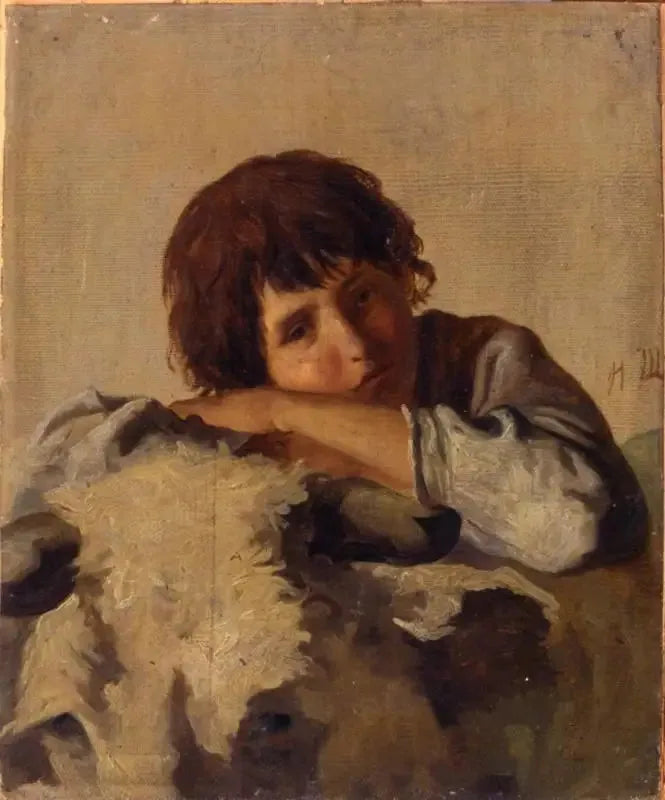 Italian boy - Ivan Chichkine image 1 reproduction réalisée par Alpha Reproduction