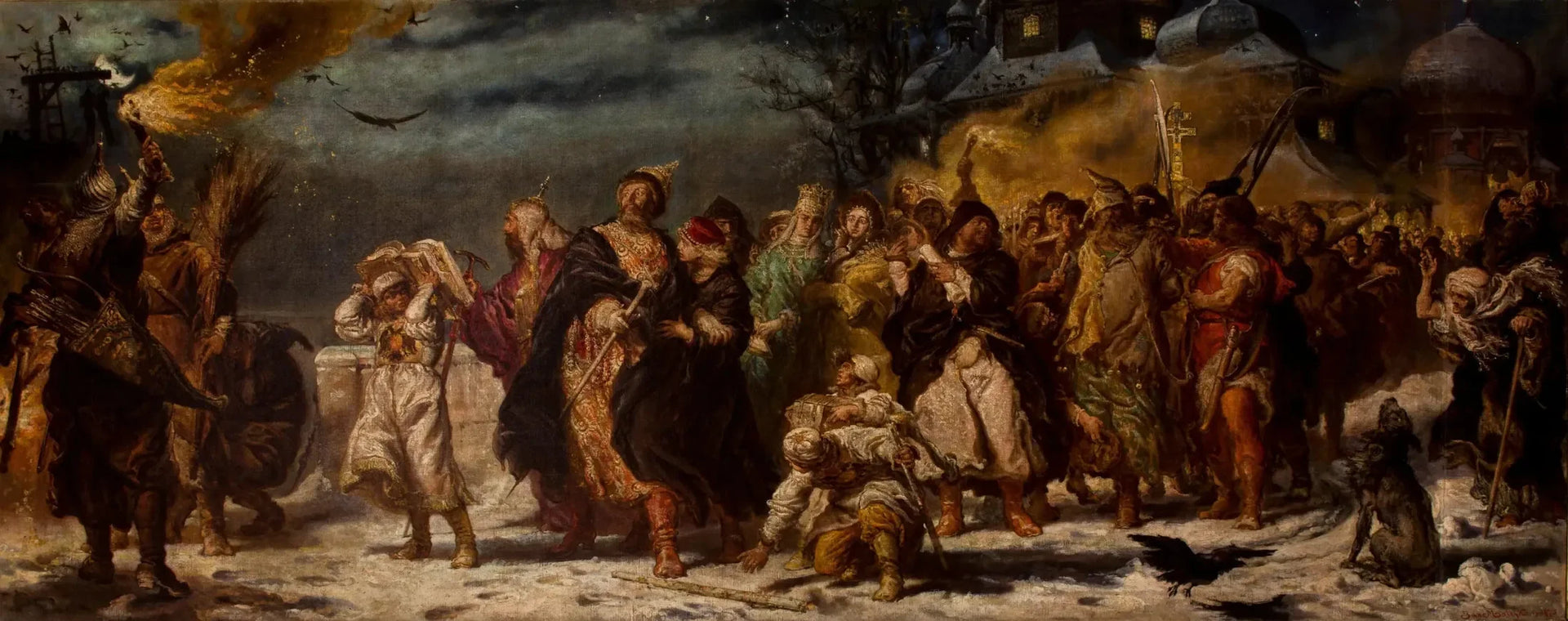 Ivan le Terrible - Jan Matejko image 1 copie de tableau peinte à la main