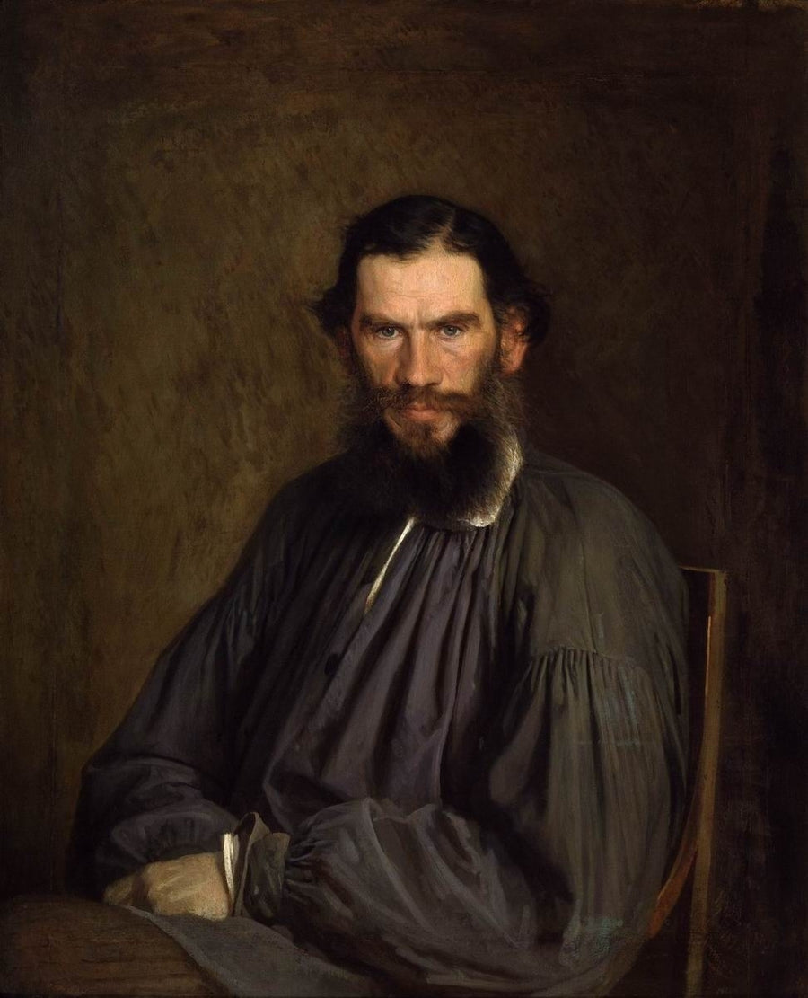 Portrait de Léon Tolstoï - Ivan Kramskoï