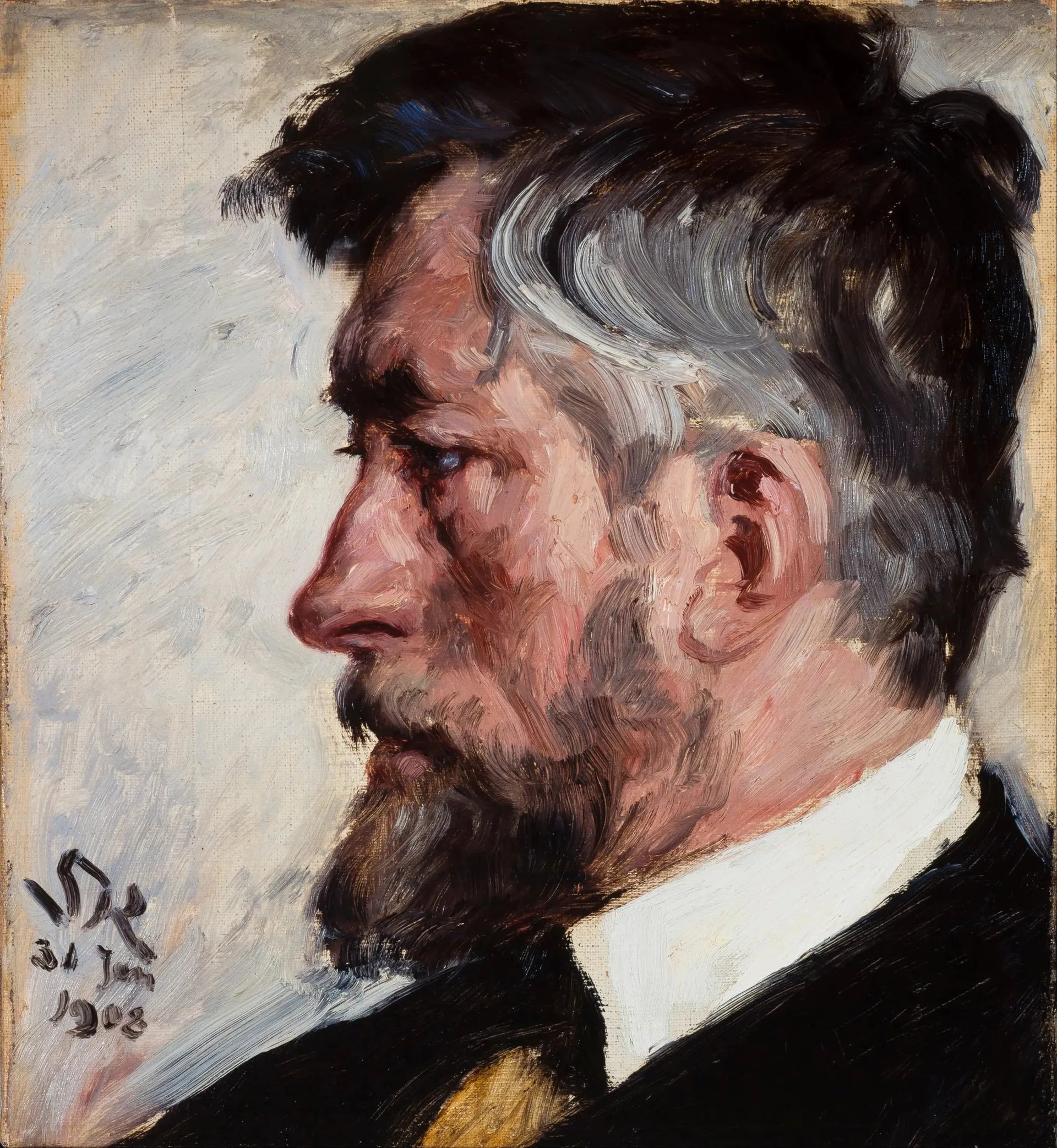 J.F. Willumsen - Peder Severin Krøyer image 1 reproduction de peinture à l’huile