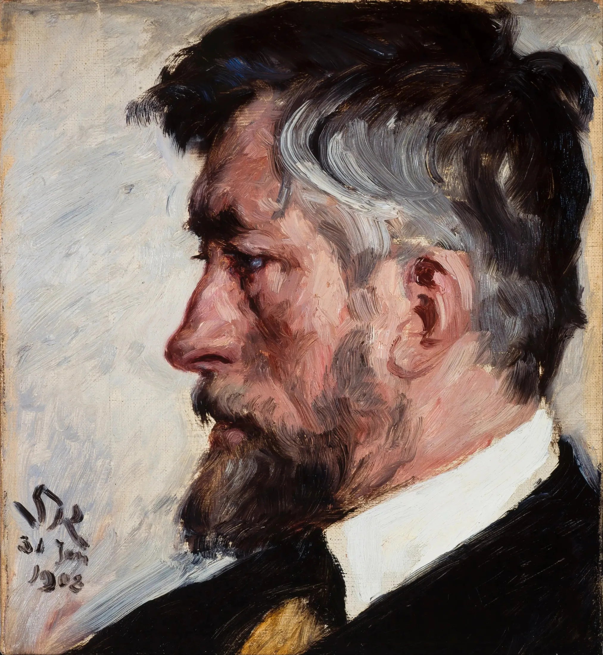 J.F. Willumsen - Peder Severin Krøyer image 1 reproduction de peinture à l’huile