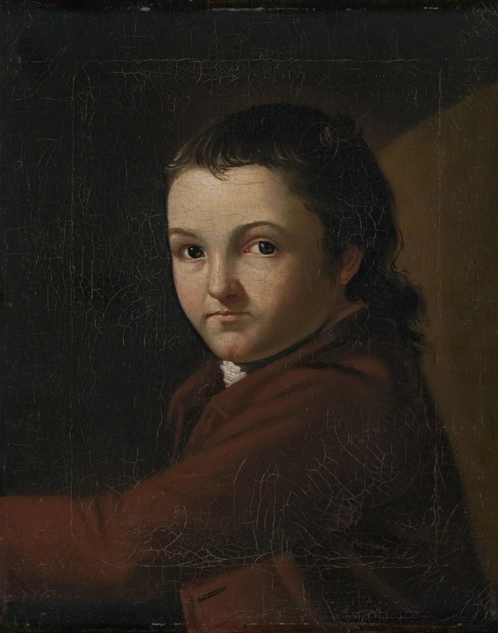 Jabez Huntington, Jr. (neveu de l'artiste) (1767-1848), B.A. 1784 - John Trumbull image 1 copie de tableau peinte à la main