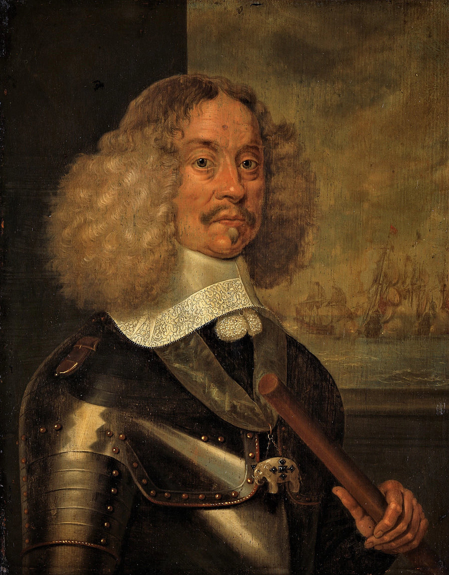 Jacob Baron van Wassenaer (1616-65), seigneur d'Obdam. Lieutenant-amiral de Hollande et de Frise occidentale - Abraham van Westerveld