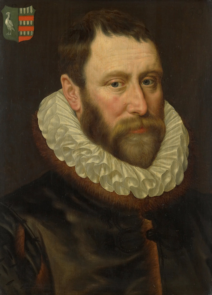 Jacob Bas Claesz (1536-89). Maire d'Amsterdam - Adriaen Thomasz. Key