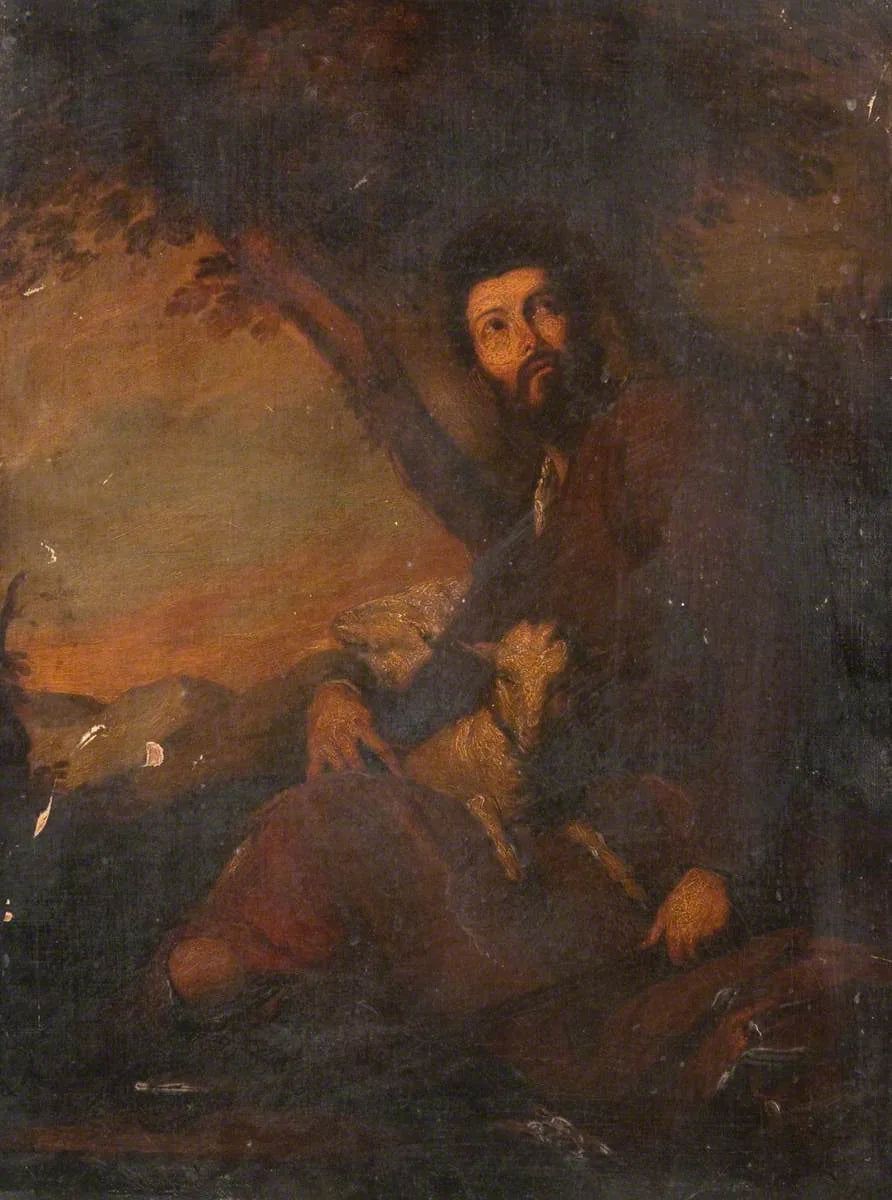 Jacob s'occupant du troupeau de Laban - Jusepe de Ribera image 1 copie de tableau peinte à la main