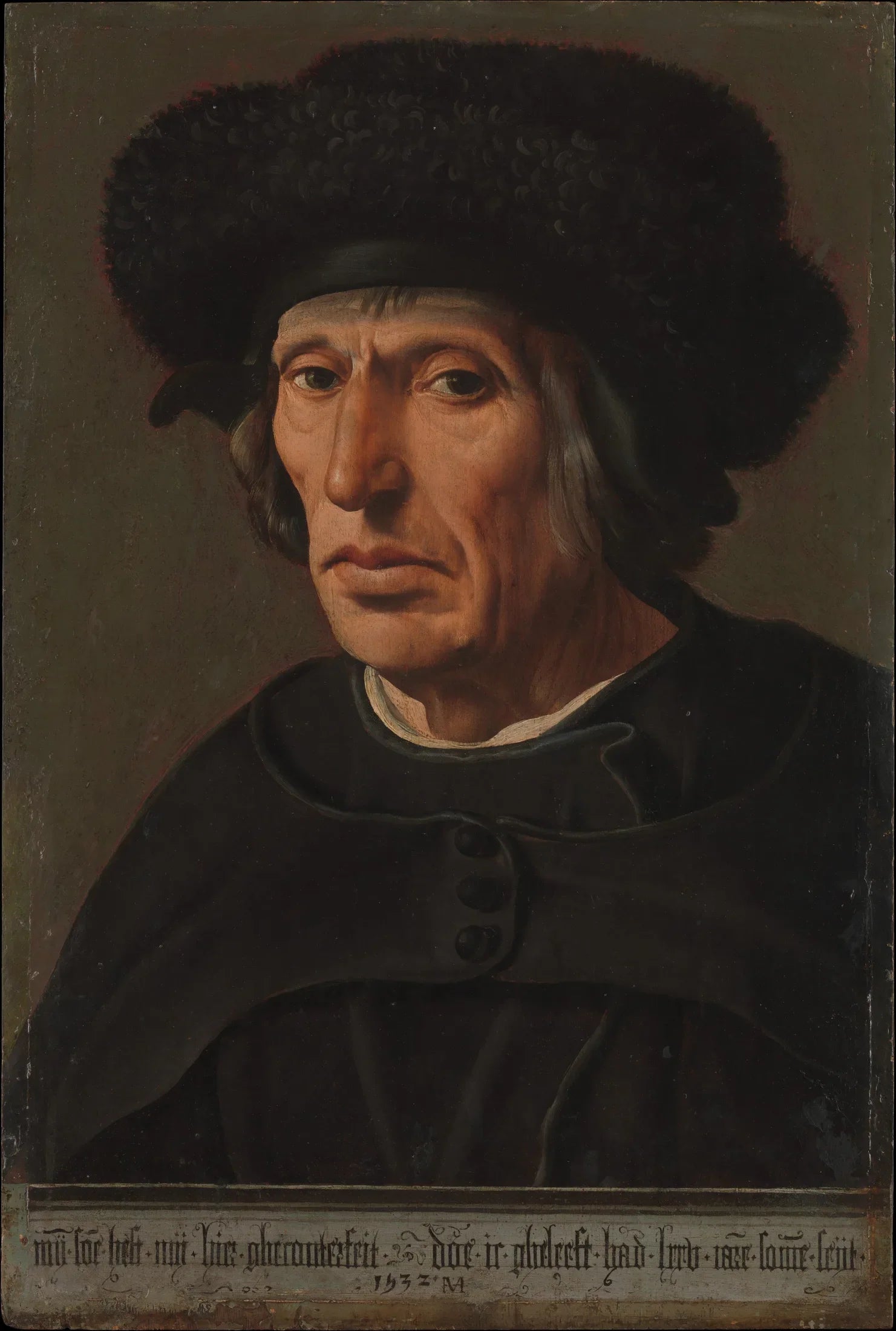 Jacob Willemsz. van Veen (1456-1535), le père de l'artiste - Maarten van Heemskerck image 1 tableau peint à l’huile sur toile