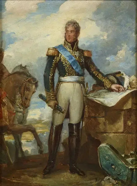 Jacques-Alexandre-Bernard Law, marquis de Lauriston, maréchal de France - François Gérard image 2 reproduction artisanale de tableau