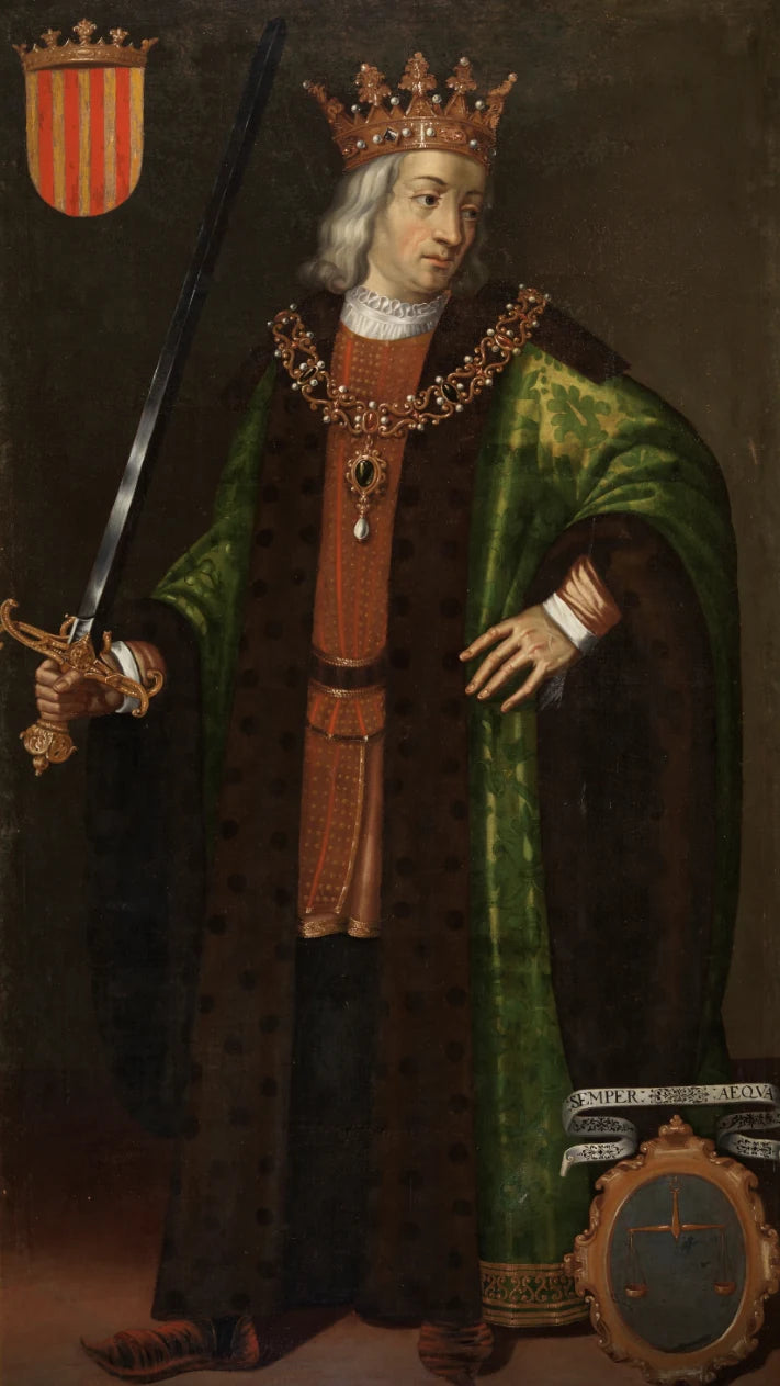 Jacques II le juste roi d'Aragon - Artiste inconnu