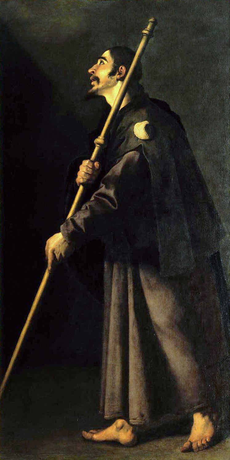 Jacques le Majeur - Francisco de Zurbarán image 1 reproduction de peinture à l’huile