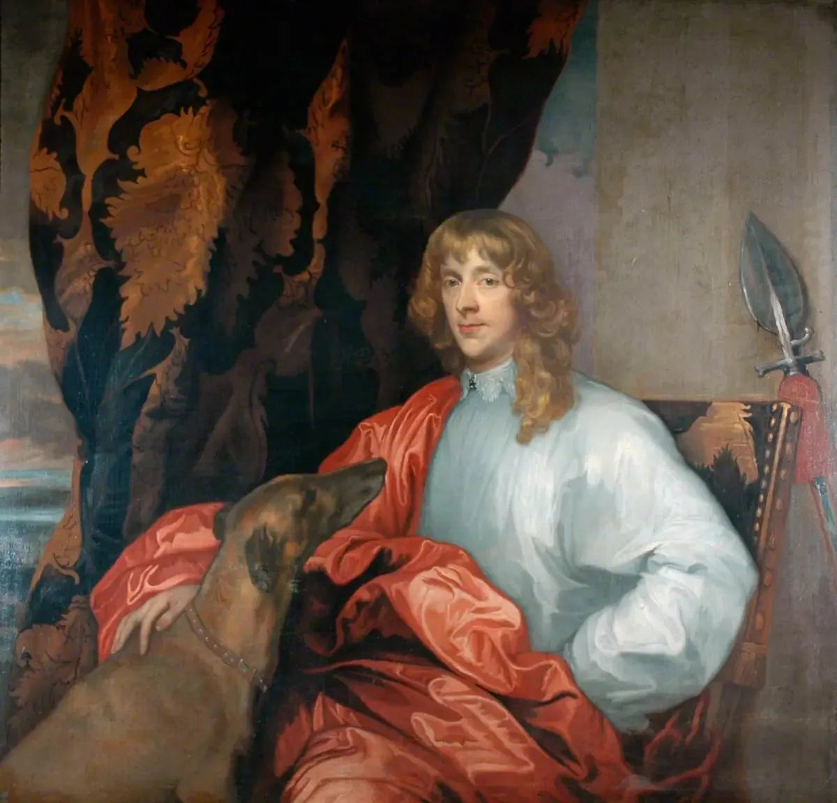Jacques Stuart, duc de Richmond - Antoine van Dyck image 1 copie peinte à la main à l’huile