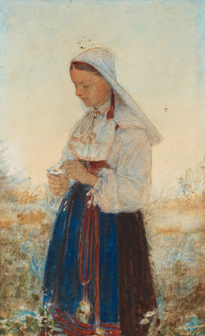 Jag får, jag får icke... (Kulla i Orsadräkt) - Anders Zorn