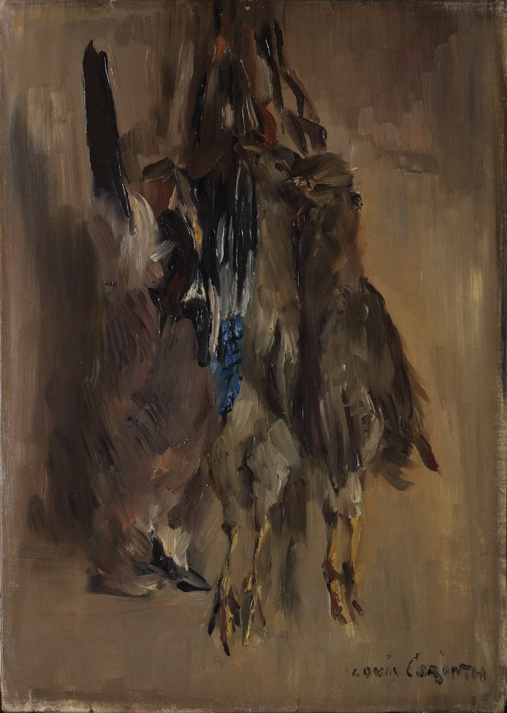 Jagdstillleben mit zwei Rebhühnern - Lovis Corinth