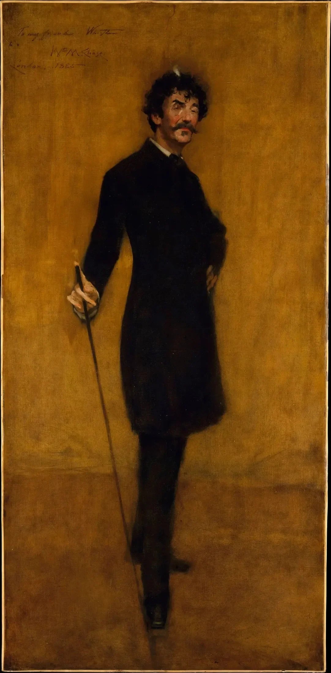 James Abbott McNeill Whistler - William Merritt Chase image 1 tableau peint à l’huile sur toile