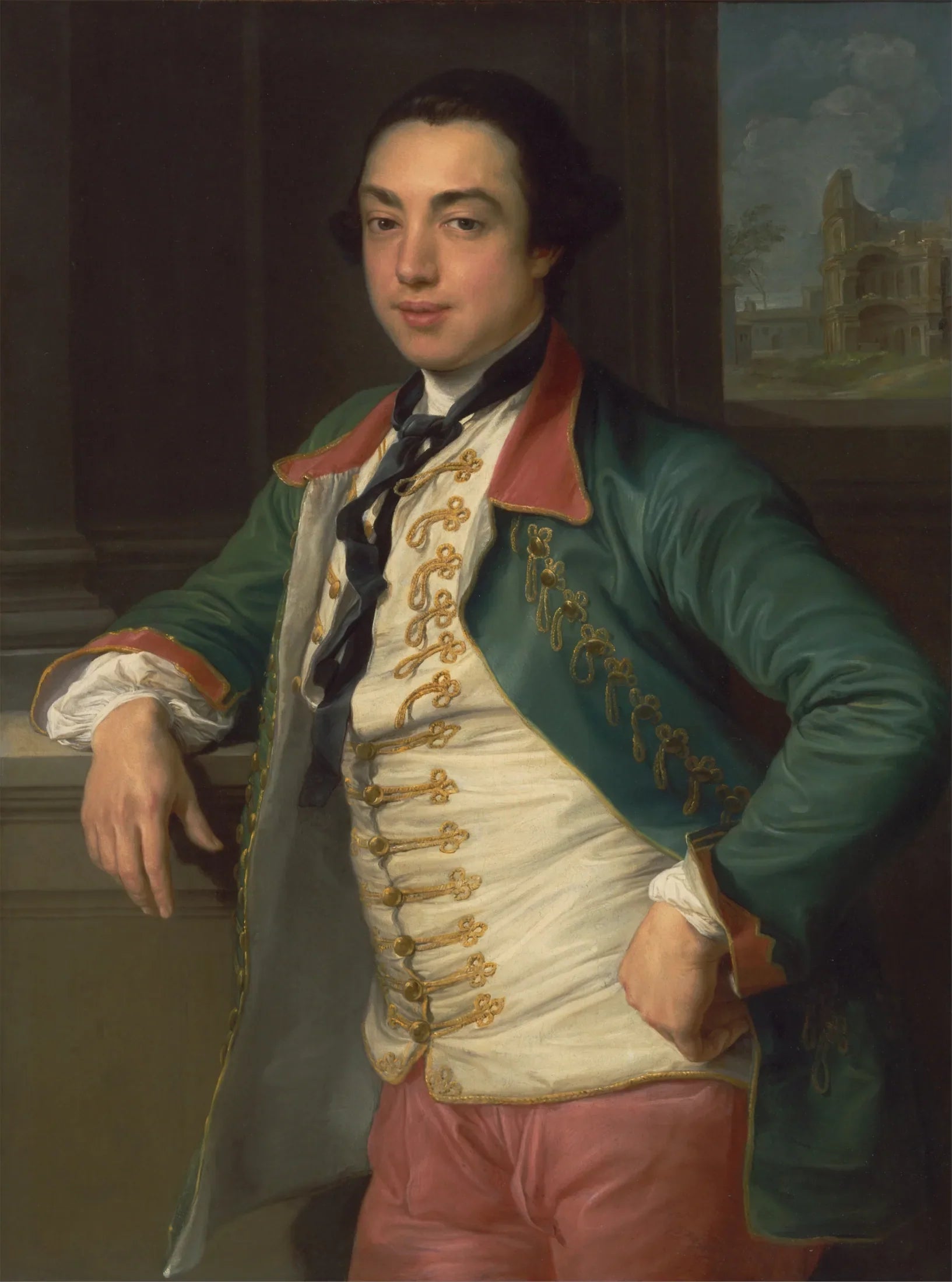 James Caulfeild, quatrième vicomte Charlemont (plus tard premier comte de Charlemont) - Pompeo Batoni image 1 reproduction réalisée par Alpha Reproduction