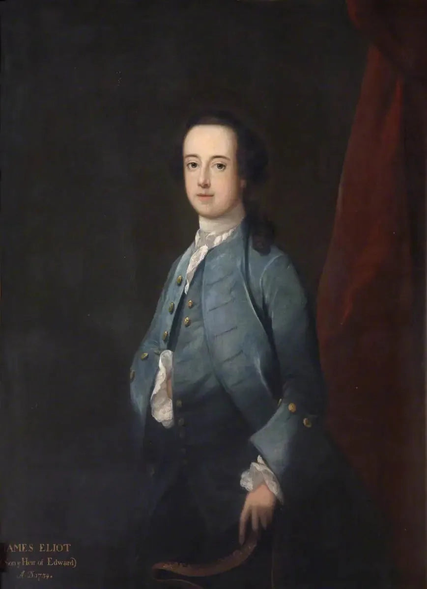James Eliot (1718–1742) - Joshua Reynolds image 1 tableau peint à l’huile sur toile