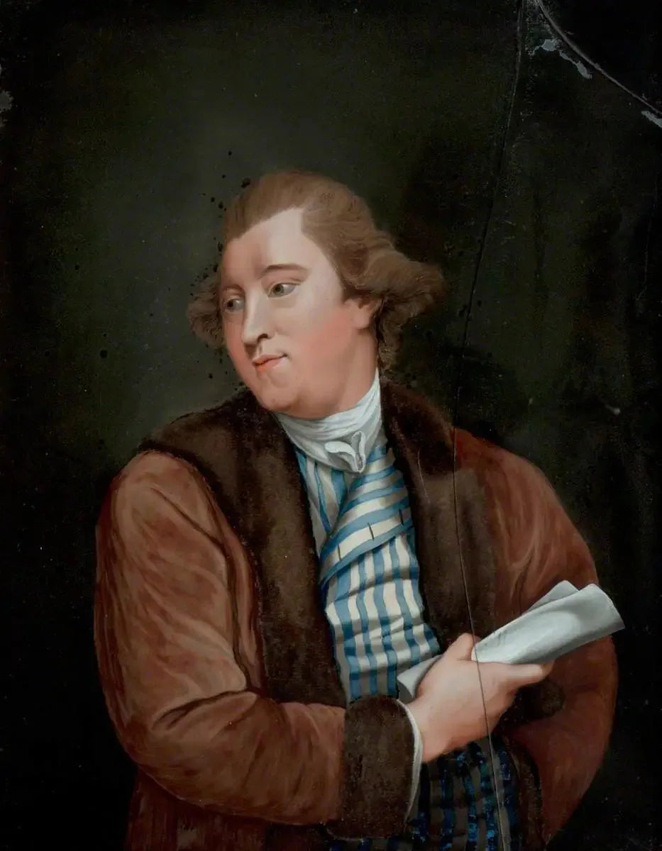 James Macpherson (1736–1796) - Joshua Reynolds image 1 reproduction artisanale de tableau