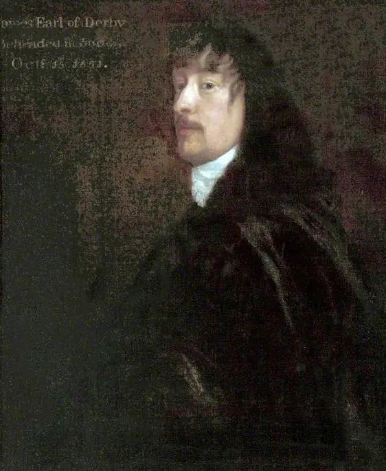 James Stanley (1607–1651), 7e comte de Derby - Antoine van Dyck image 1 tableau peint à l’huile sur toile