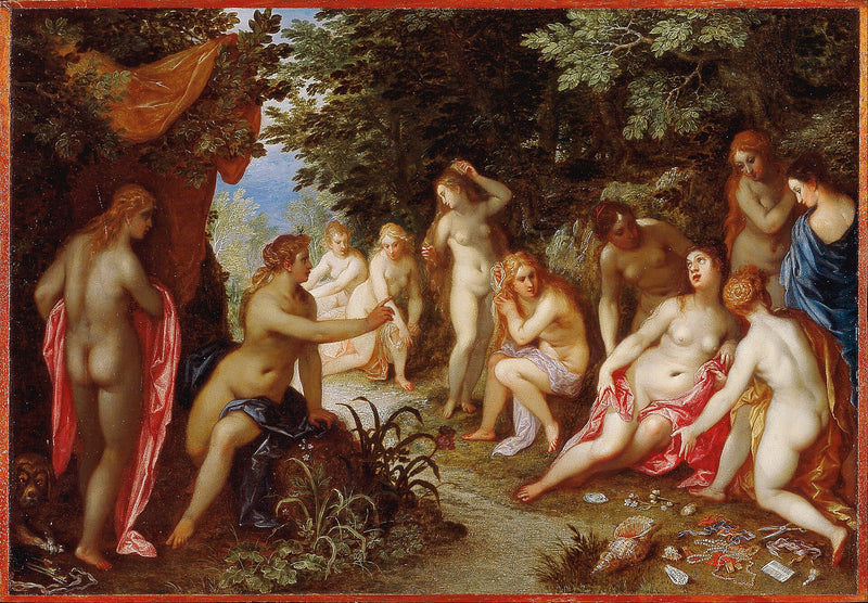Diane découvrant Callisto - Hendrick van Balen