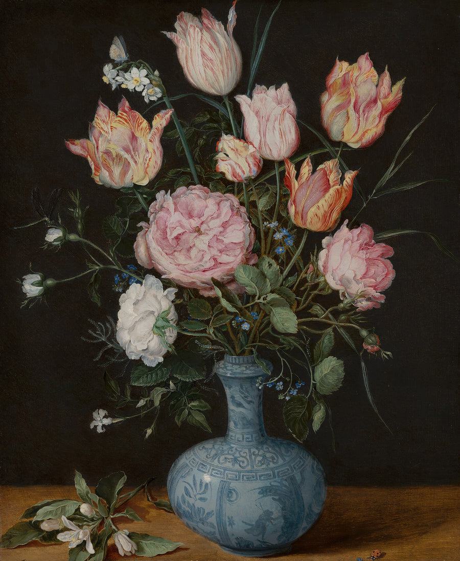 Fleurs dans un vase - Jan Brueghel l’Ancien
