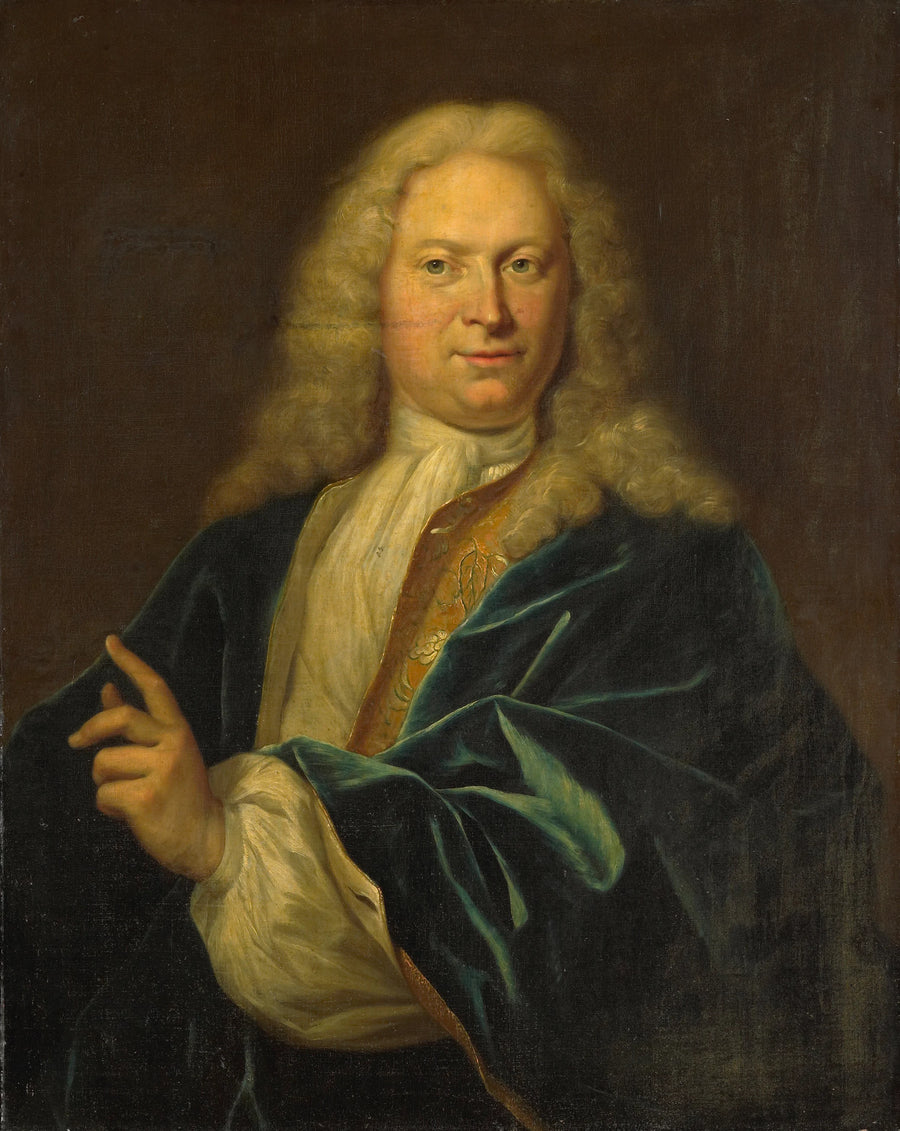Jan Henry van Heemskerck (1689-1730), comte du Saint-Empire romain germanique, seigneur d'Achttienhoven, Den Bosch et Eyndschoten. Capitaine de la bourgeoisie à Amsterdam - Jan Maurits Quinkhard
